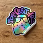 Sticker Adhesivo Holografico 1 m2